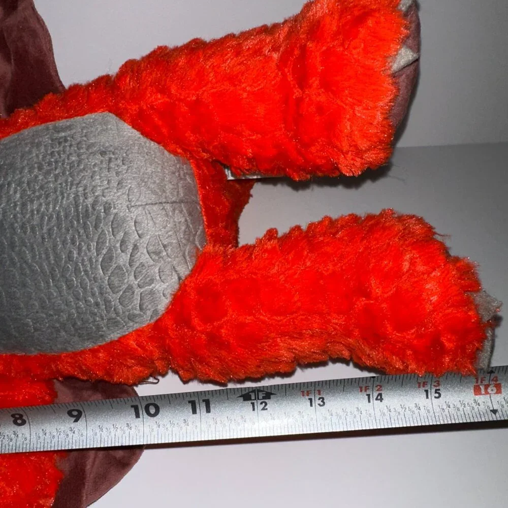 Build A Bear Magiquest Plush Charlock Red Dragon Stuffed Animal Great Wolf Lodge